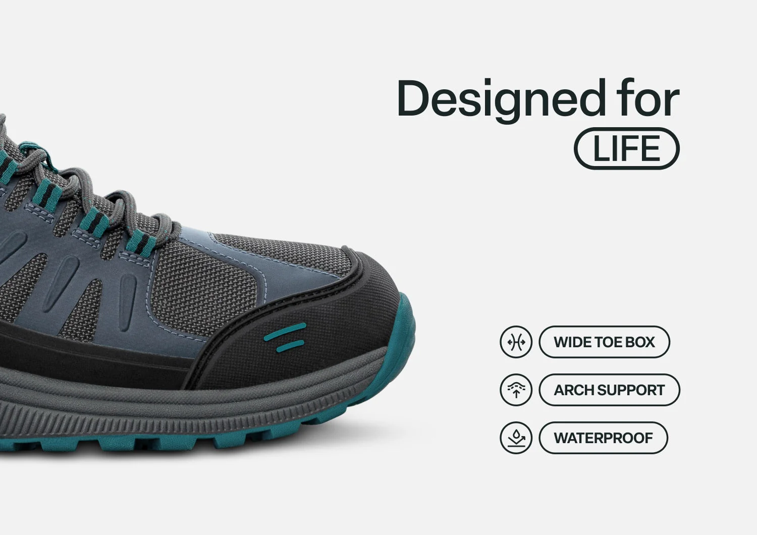 Alma Waterproof - Gray - Image 6
