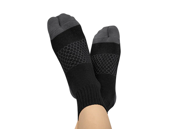 Bunion Relief, Padded Ankle Socks - Black - Image 5