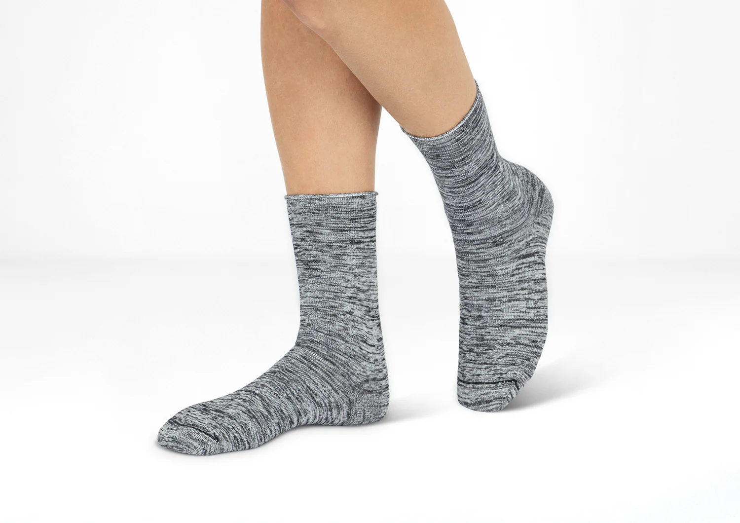 Casual/Dress Socks - Dark Gray - Image 2