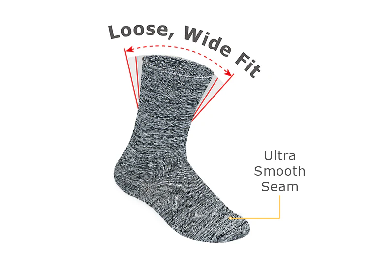 Casual/Dress Socks - Dark Gray - Image 5