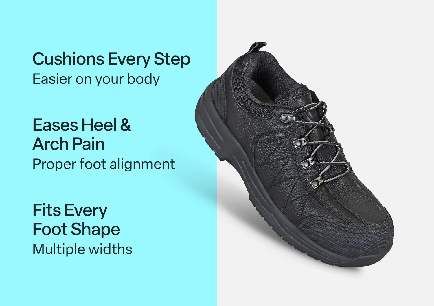 Dolomite Work Shoes - Black - Image 3