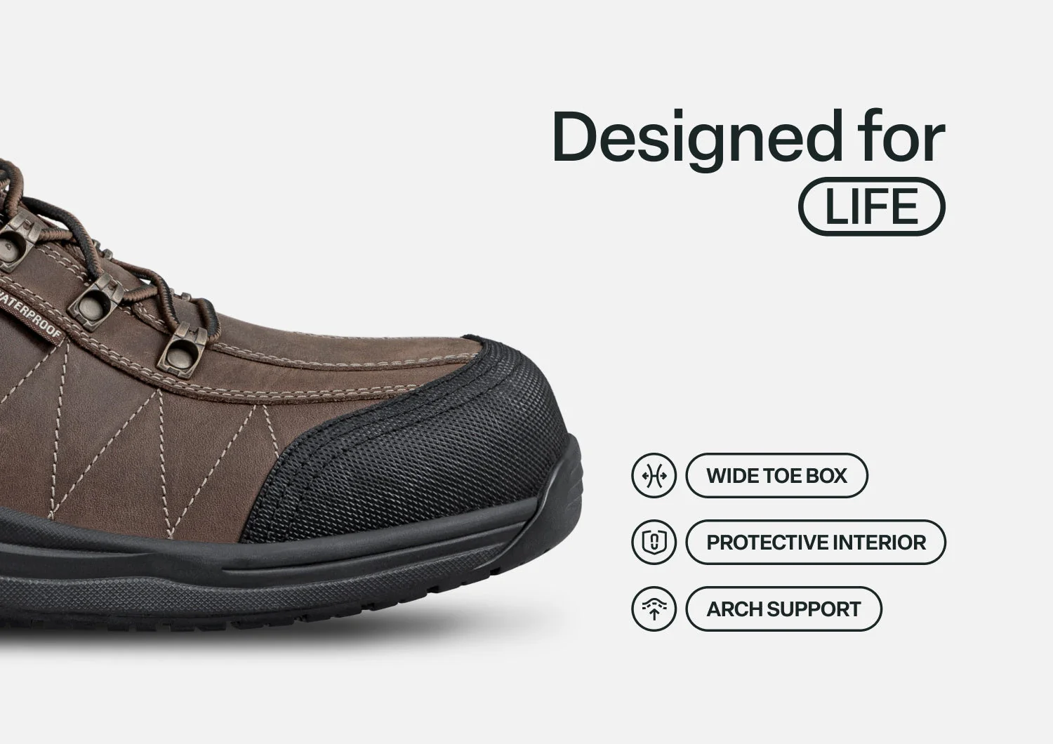 Dolomite Work Shoes - Brown - Image 6