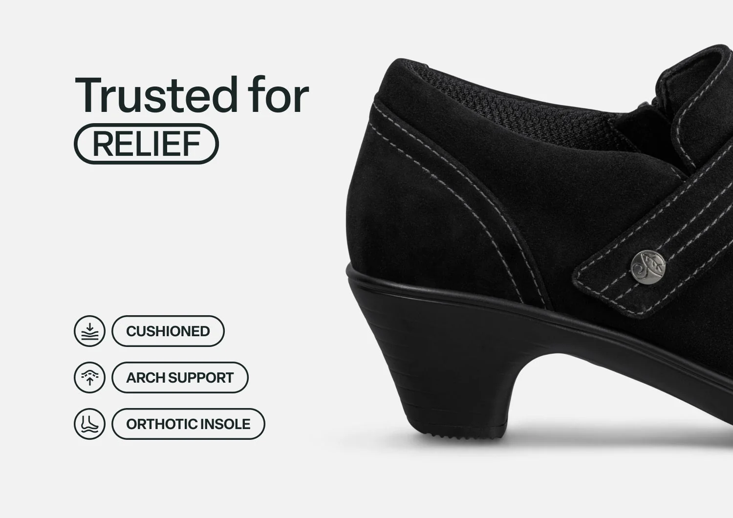 Eva - Black Suede - Image 5