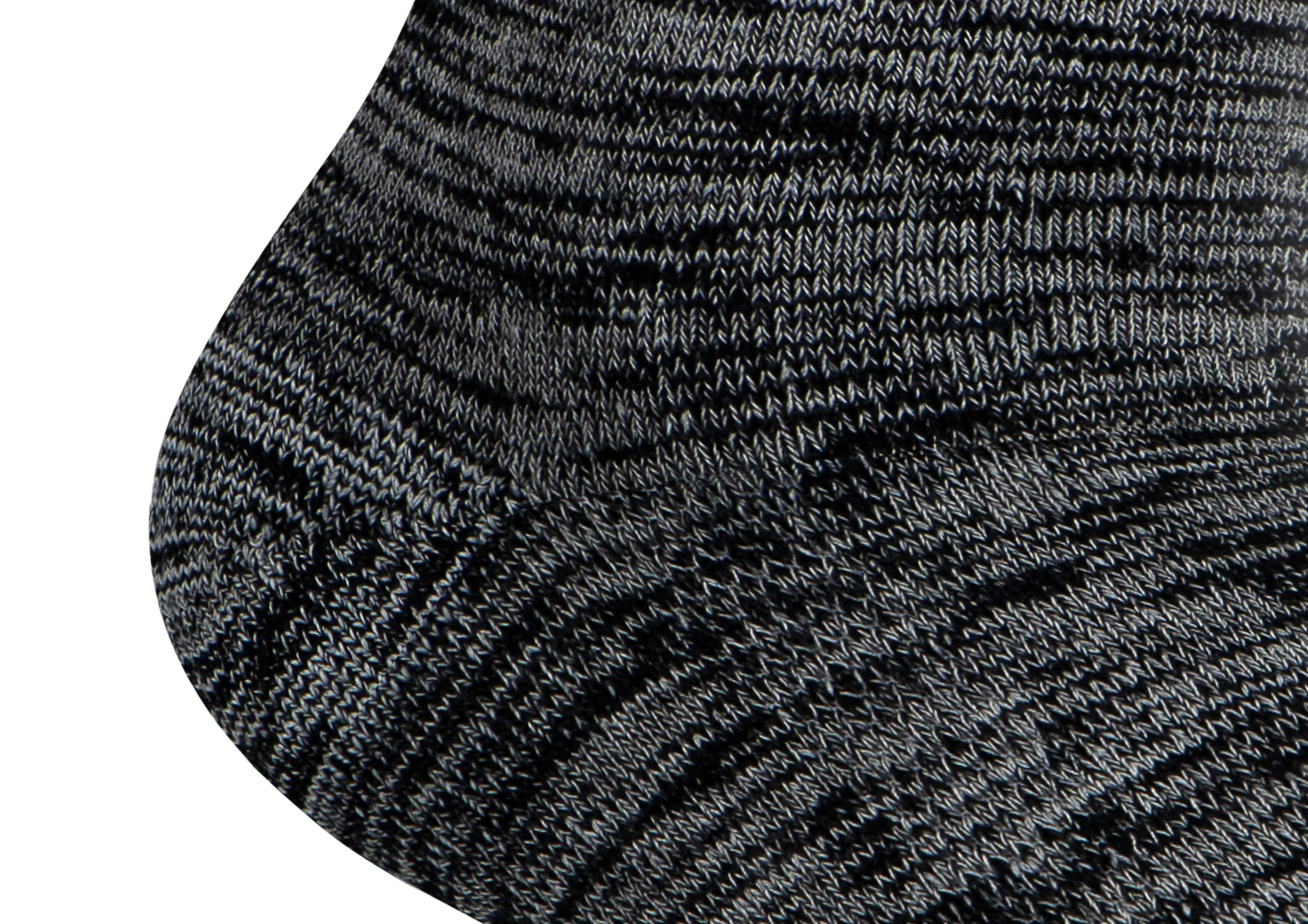 Extra Roomy Socks (Thick) - Black/Gray - Image 4