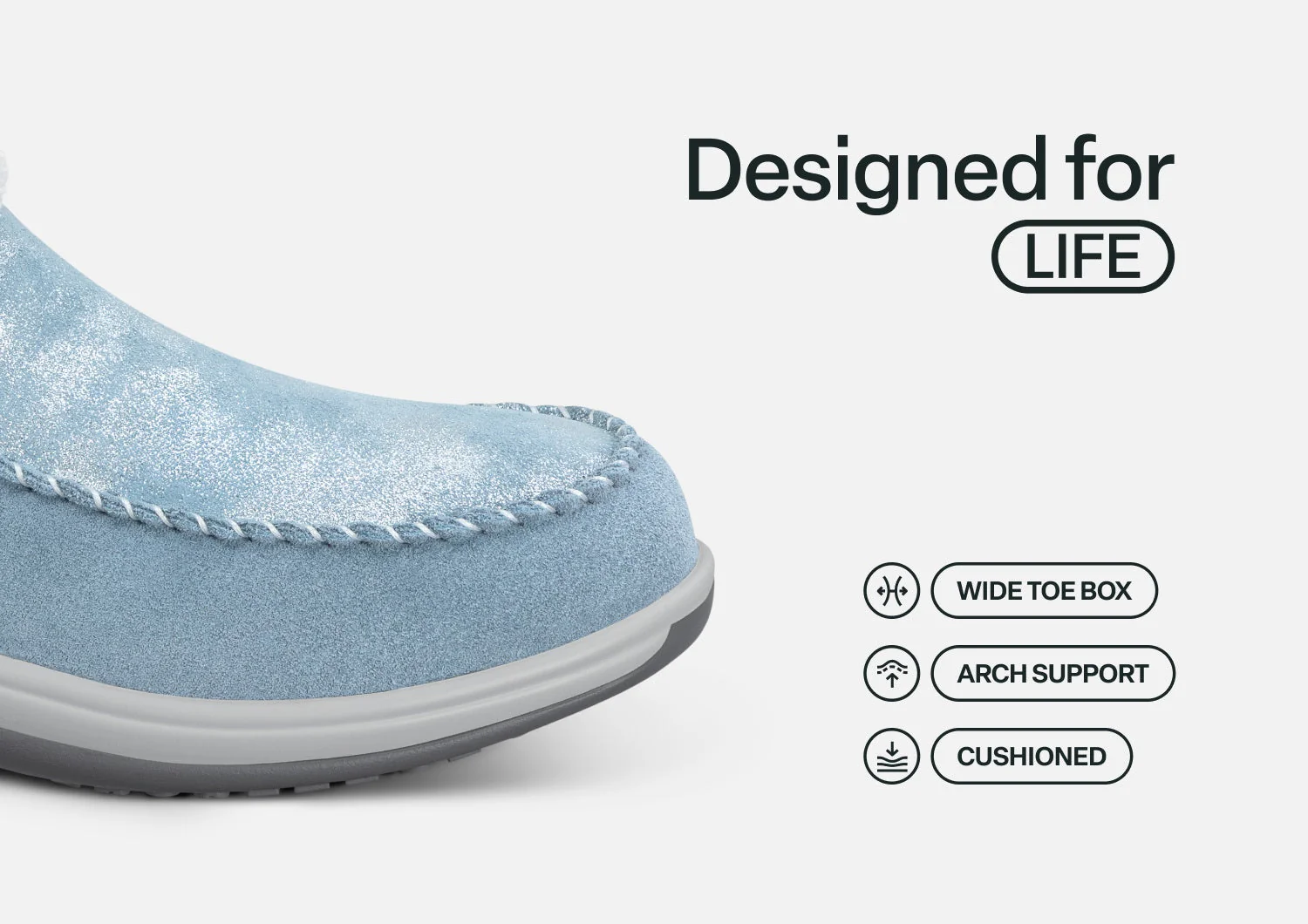 Lorin Hands-Free - Blue Shimmer - Image 6