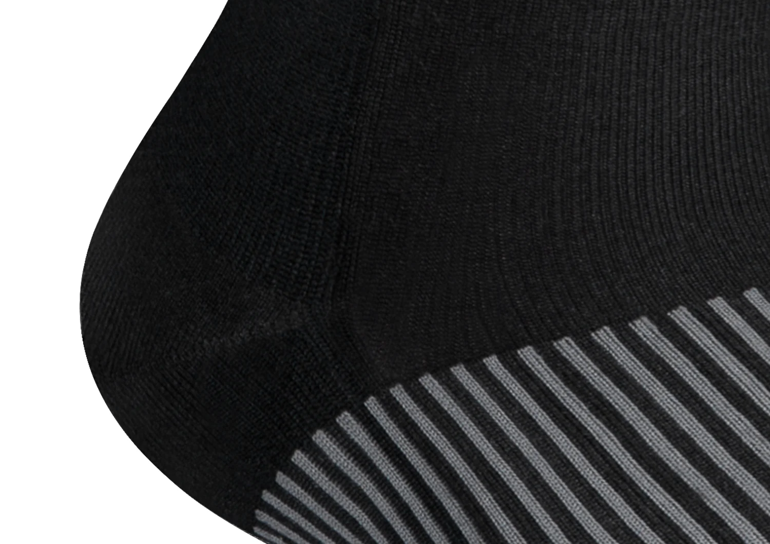 Mid-Calf Compression Socks 18-25 mmHg - Black - Image 4