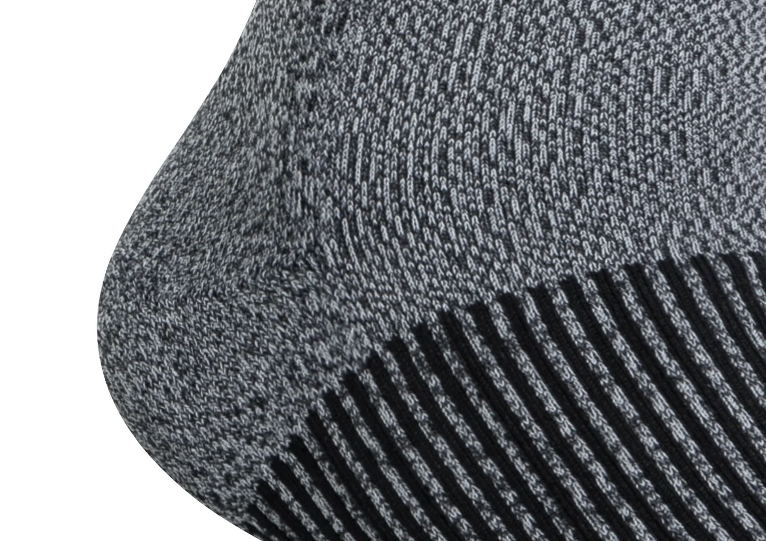Mid-Calf Compression Socks 18-25 mmHg - Gray - Image 4