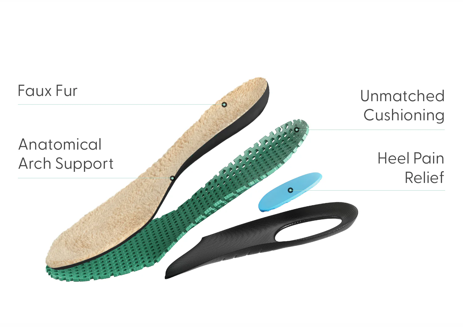 Women's Slipper Insoles - Image 2