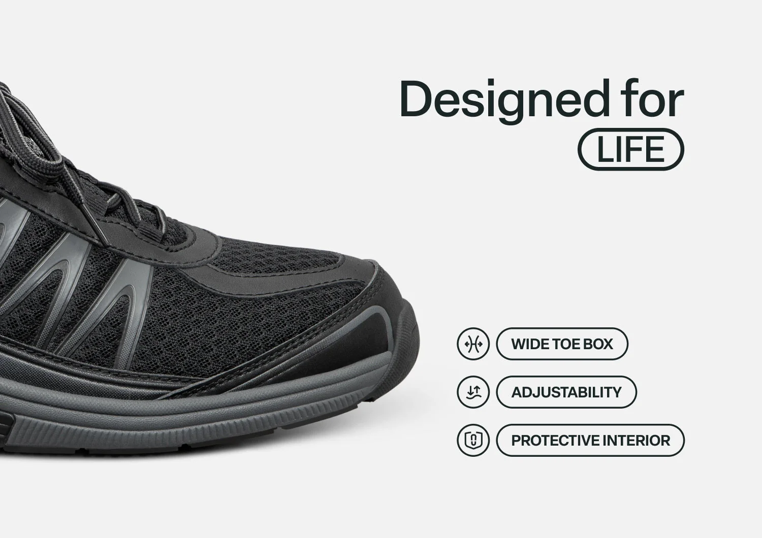 Sprint Tie-Less - Black - Image 6
