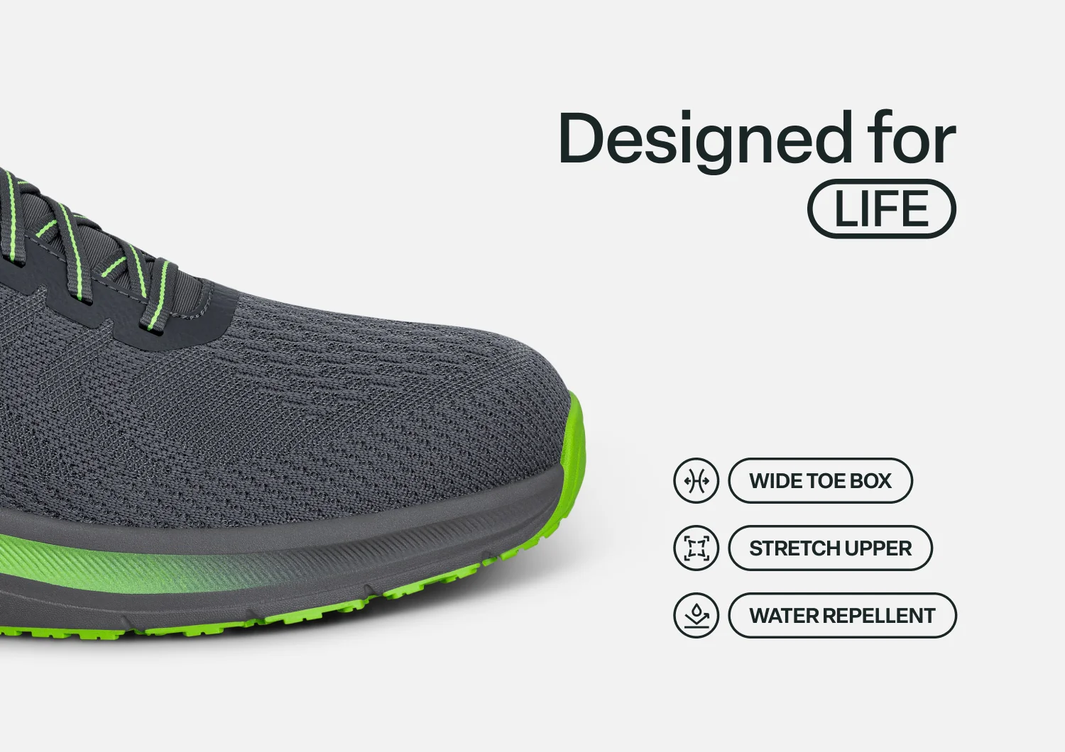 Tilos Hands-Free - Dark Gray/Lime - Image 6